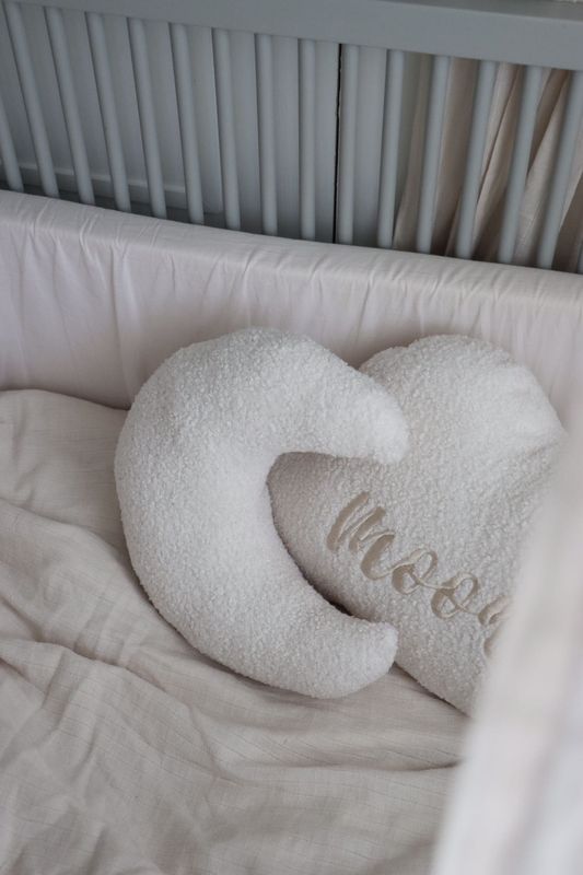 Bouclé moon pute - cream