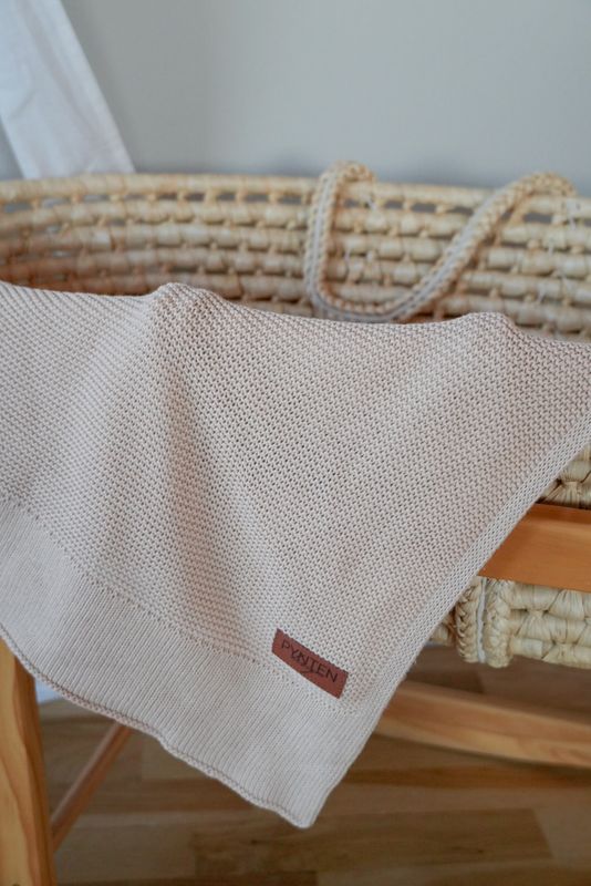 Rille babyteppe - desert beige