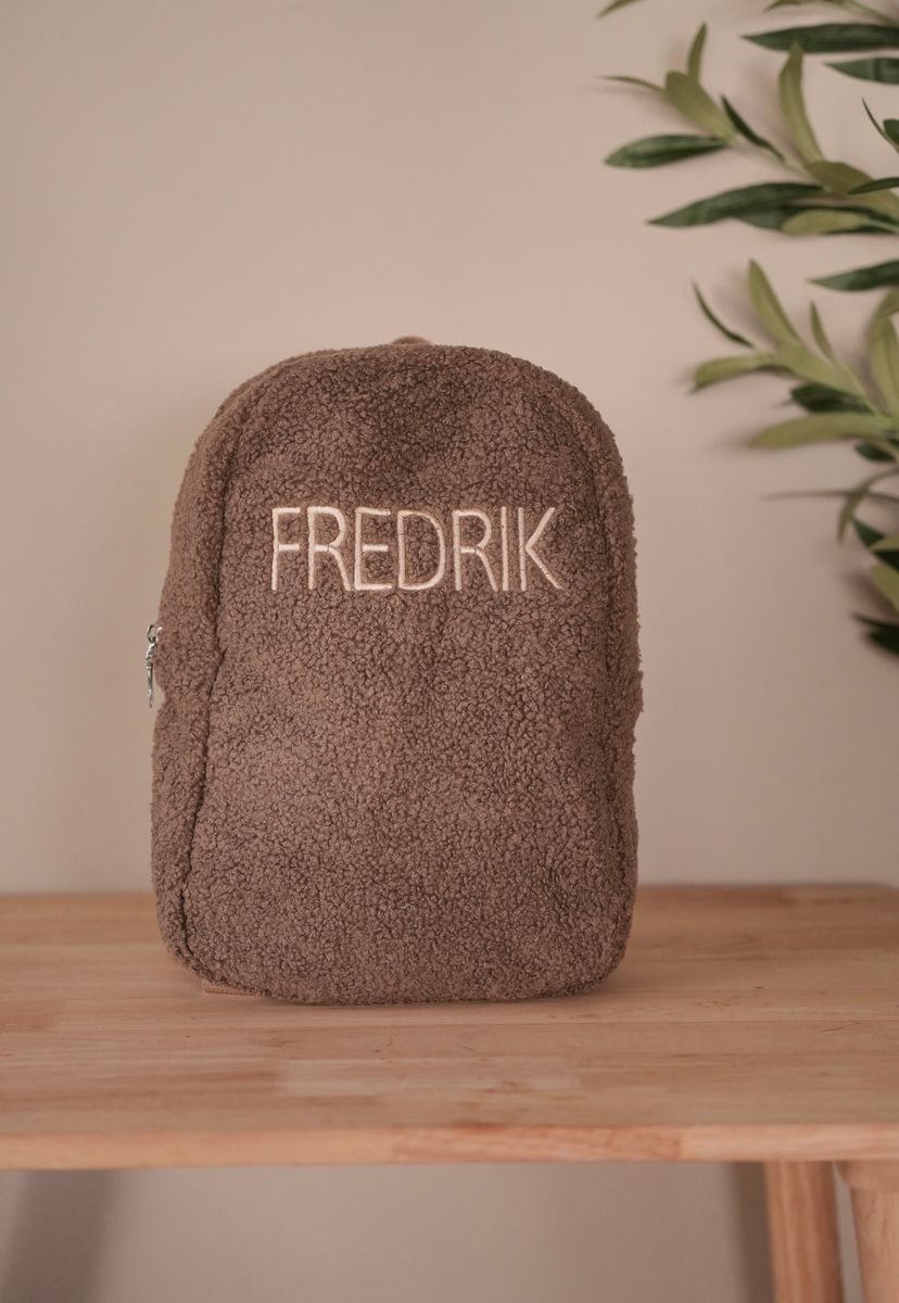 Teddy ryggsekk barn - ash brown
