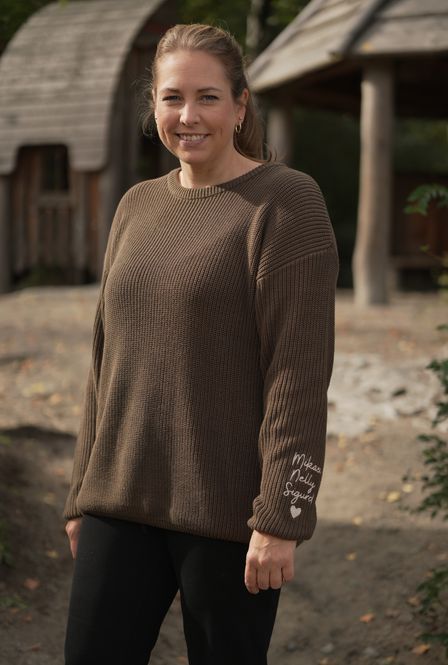 Hovedbilde Knit genser voksen - brown