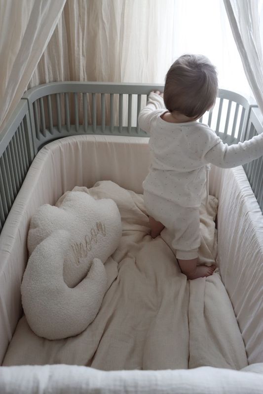 Bouclé moon pute - cream