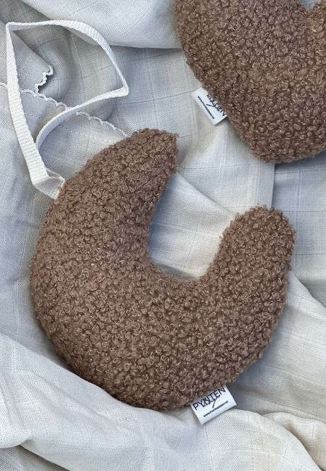 Hovedbilde Bouclé smokkekos - moon taupe