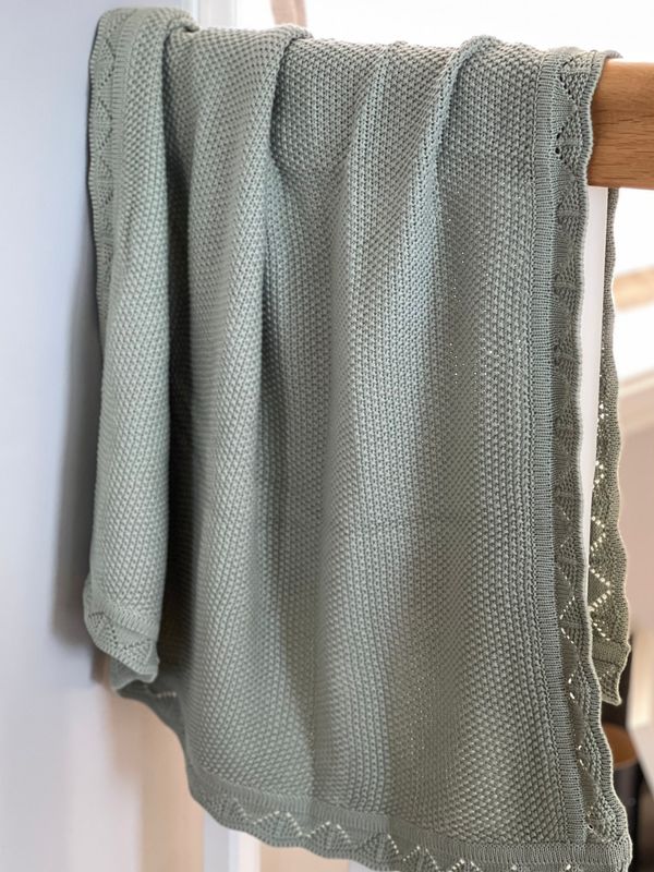 Soft babyteppe - sage