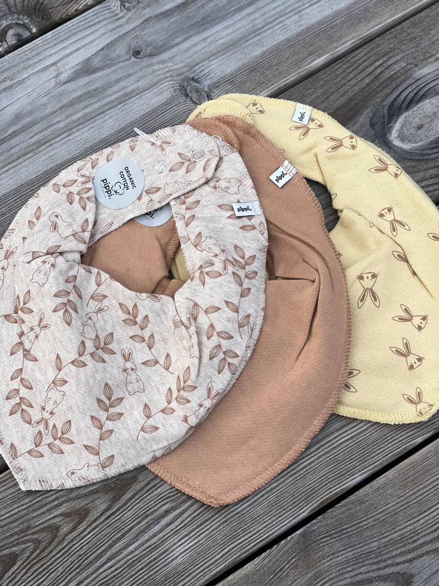 3 pk smekke - indian tan bunny